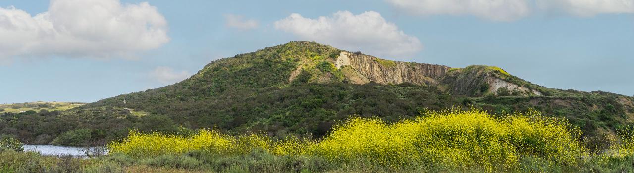 A picturesque scene at Mount Calavera in Carlsbad, California A picturesque scene at Mount Calavera in Carlsbad, California